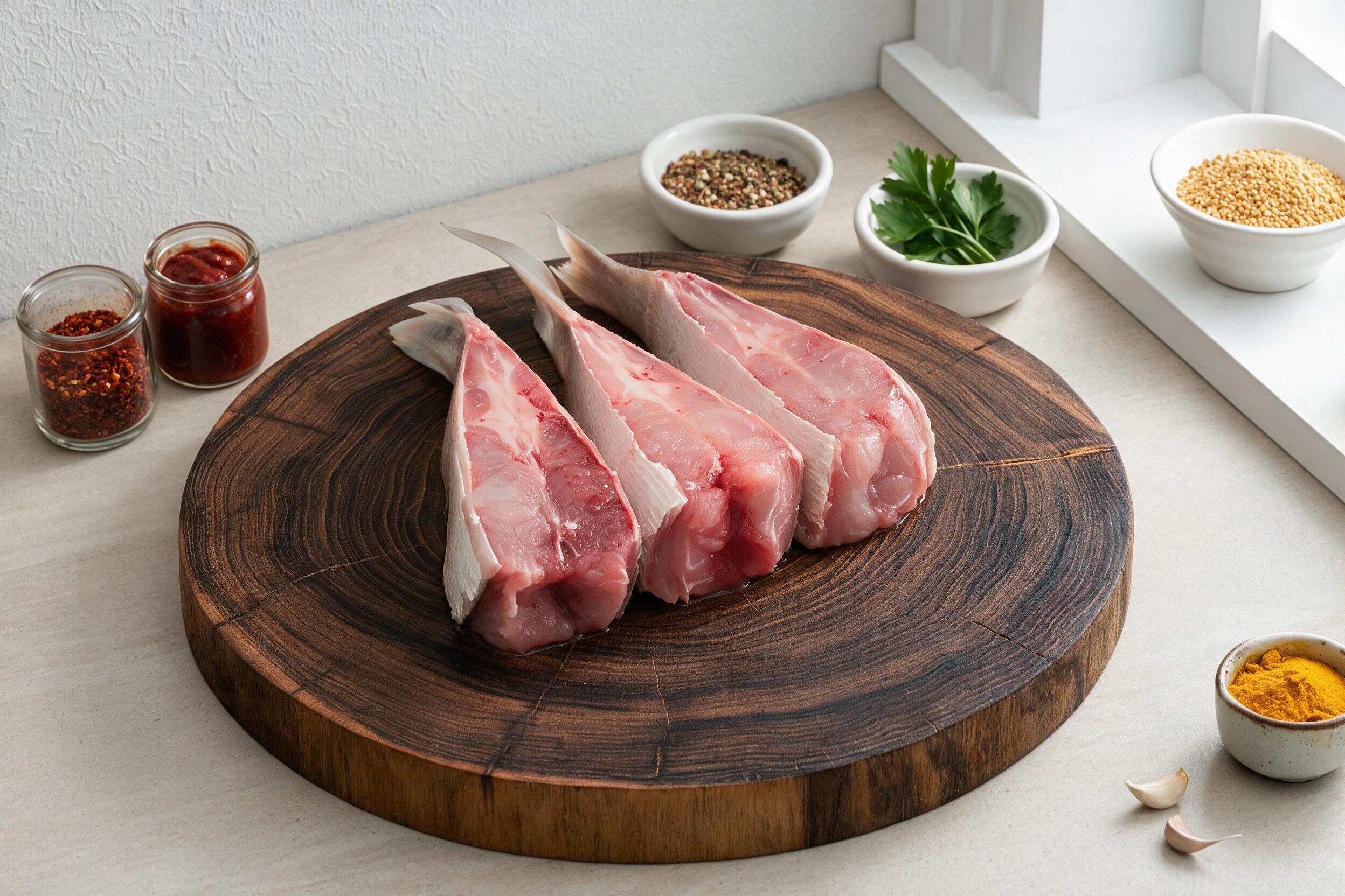 Chitol Fish Belly Cut
